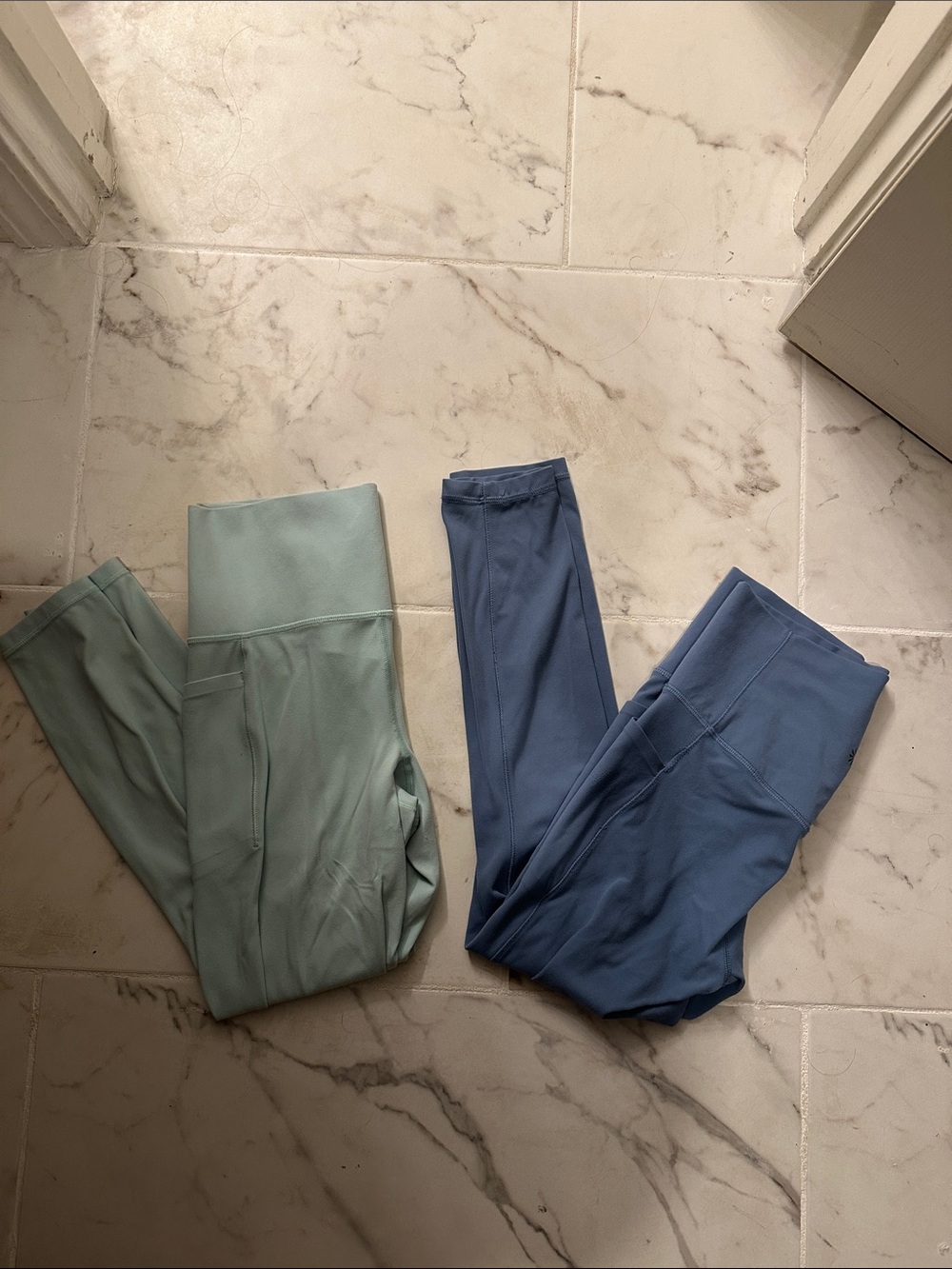 Bundle of two Athleta leggings  - Blue and aqua Active Bottoms